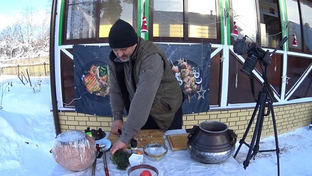 Хашлама в афганском казане.