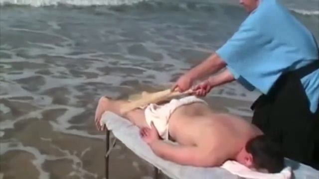 Экзотический массаж бамбуковыми палочками