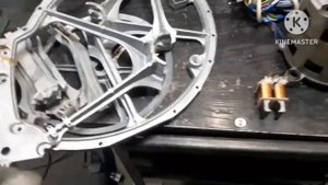 Стиральная машина автомат, в металлолом. Медь, алюминий, железо.