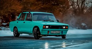 ВАЗ 2105 для зимнего дрифта. Обзор.