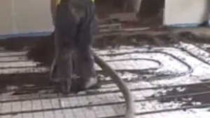 Полусухая стяжка на Putzmeister M740  M760 DB - DHB