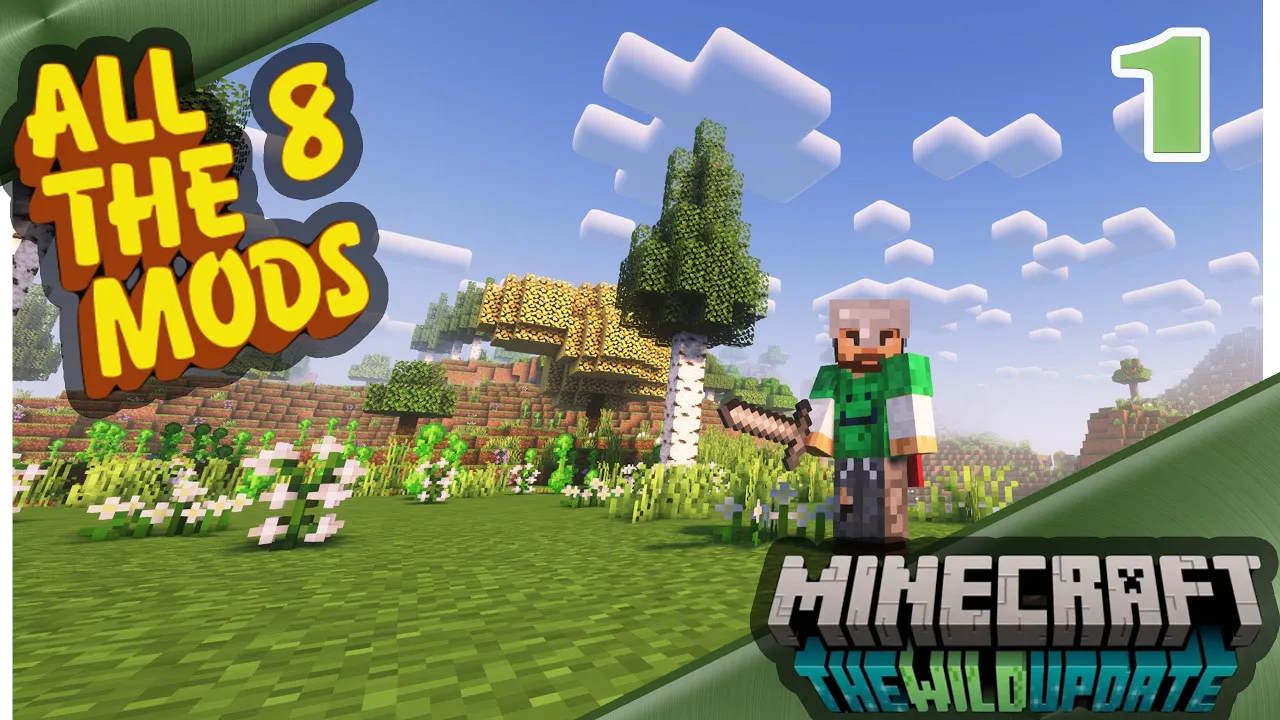 ALL THE MODS 8 Начало Вводная серия minecraft 1.19.2  #atm8 #allthemods8 #moddedminecraft