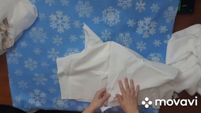 Как пошить костюм Снегурочки. смотреть онлайн