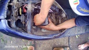Замена ЦПГ на Honda Dio 18, 25, 27, 28 #рекомендации #Майстер2020