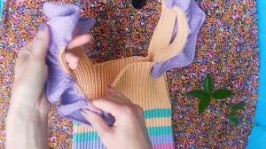 ✓ Майка с рюшами ТОП спицами Рюши