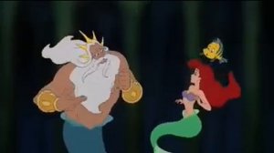 The Little Mermaid - King Triton Yells at Ariel