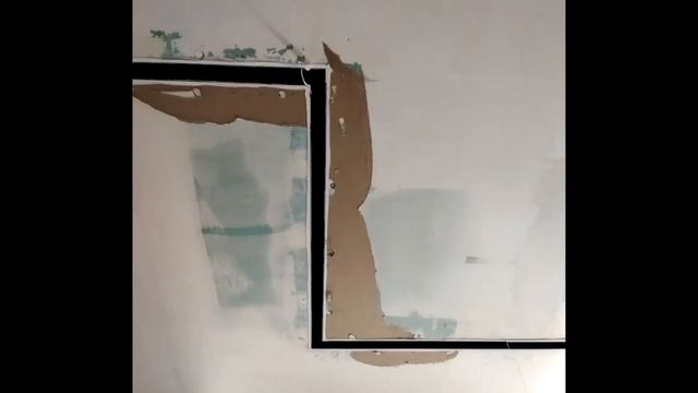 Переделка малярных работ по ГКЛ потолку . часть1
