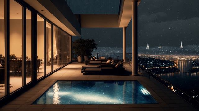 декабрьский зимний джаз☕мягкая джазовая музыка и фортепиано босса-нова для отдыха, учебы и работы смотреть онлайн