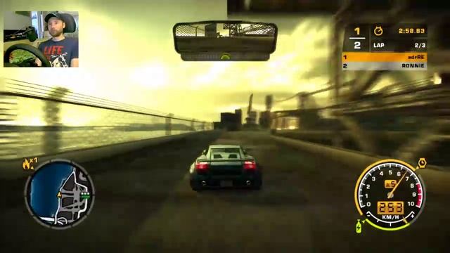 Need For Speed Most Wanted 2005 reshade Xbox360 карьера 010-2 - уникальное прохождение игр на ПК!