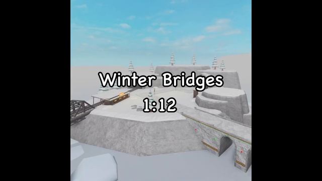 All TDS Maps In Order From Shortest To Longest | Roblox Tower Defense Simulator