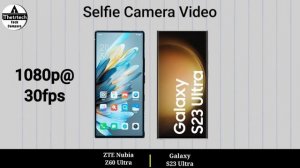 ZTE Nubia Z60 Ultra vs Samsung Galaxy S23 Ultra