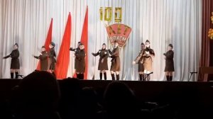 Танец " 100 лет ВЛКСМ"