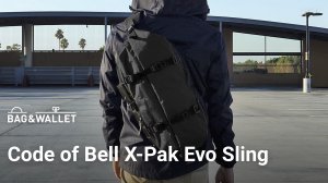 Обзор сумки Code of Bell X-Pak Evo Sling