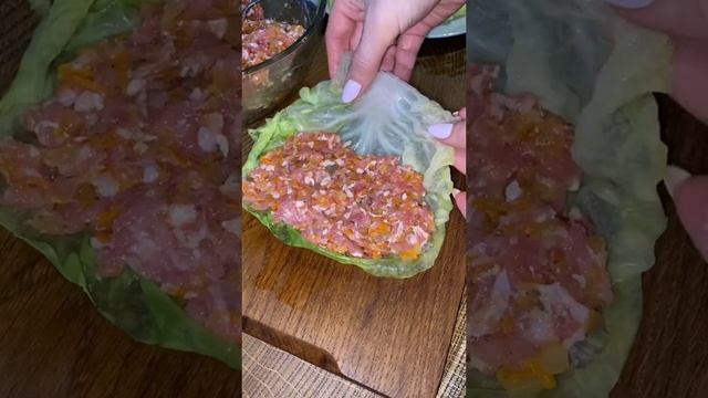 Вкуснейшие рецепт капусты с фаршем.