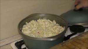 Тушеная картошка с мясом