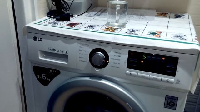 LG F12B8ND - отжим при 1200 об/мин смотреть онлайн