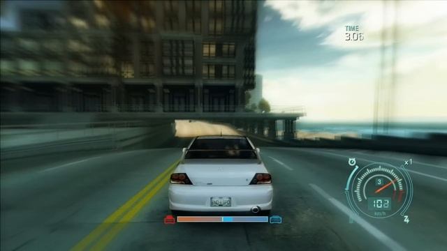 NFS Undercover - Mitsubishi Evolution IX(Stock)Gameplay смотреть онлайн