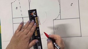 Расчет раствора нагрудной вытачки просто. Геометрия в деле.