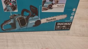 Цепная аккумуляторная пила Makita DUC353Z. Распаковка и краткий обзор без практического испытания.