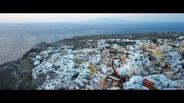 [DRONE VIDEO] Oia, Santorini - Greece - Most FAMOUS sunset in the world in  (4K)