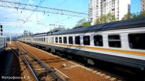 Электропоезд-экспресс ЭД4М-0453 "ЦППК" (ТЧ-4) скорый приг. поезд №7094, Москва - Владимир.