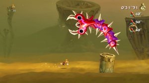Прохождение Rayman Legends Малютки в опасности.Зыбучие пески - захвачена (Без комментариев)
