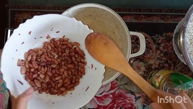 Дющямели плов... с орехами и фасолью... смотреть онлайн