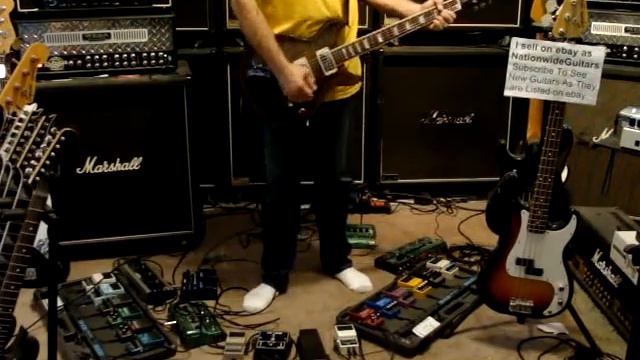 1998 Gibson Les Paul Standard DC Pepper Demo.mpg смотреть онлайн