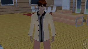 Sakura school simulator страшилка "Что жило на моей даче?"