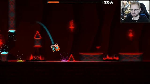 ELECTRODYNAMIX - ЭТО ПРОСТО РАЗРЫВ ЖОПЫ / Эп. 20 / Geometry Dash смотреть онлайн