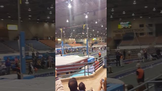 Renaud Lavillenie vaults 18' 10" at Pole Vault Summit