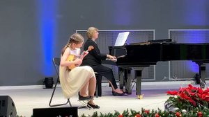 Тихонова Ксения. Домра. Р.н.п «Ах вы сени, мои сени» обр В. Дителя