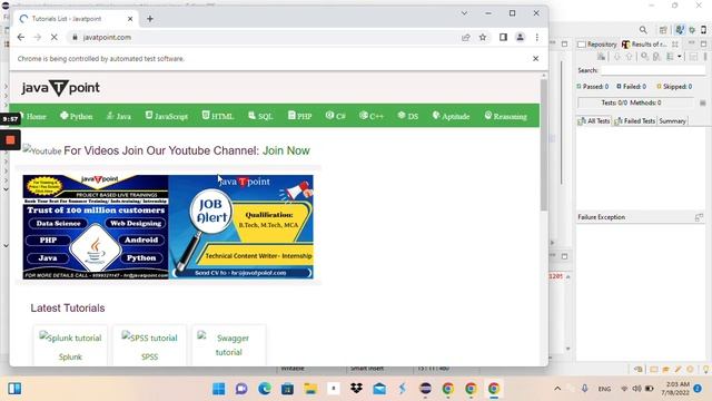 Eclipse IDE eclipse workspace newselnium src newselnium alert java Eclipse IDE PART 1 смотреть онлайн