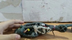 вертолёт из пластилина