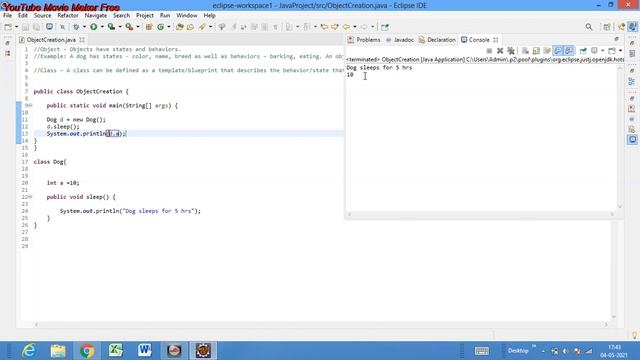 Creating Object in Java| Why Object is required in Java | tutorial - 2 смотреть онлайн