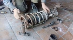 Как поменять опорный подшибник на Ваз2110.