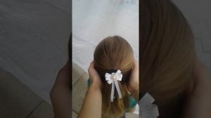 Как просто завязать резинку " Водопад " без проблем - 2 способа