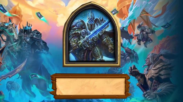 Hearthstone. Все реплики Короля Лича - нового героя, нового класса "Рыцарь смерти"