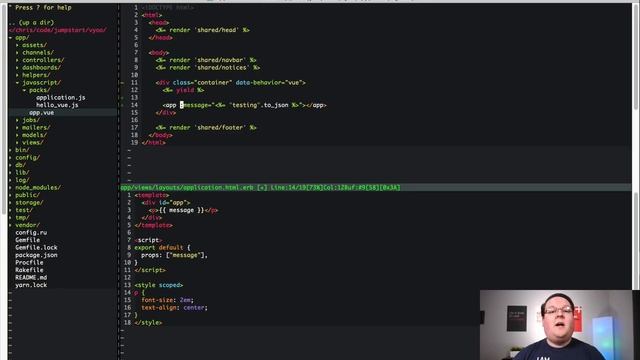 Vue.js Components in Rails Views