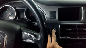 Замена замка зажигания на кнопку старт стоп Audi Q7