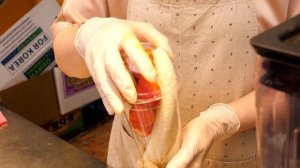 Fresh Fruit Juice in Tourist Market - Korean Street Food
