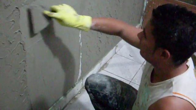 Textura com Argamassa Efeito Granito com Rolo смотреть онлайн