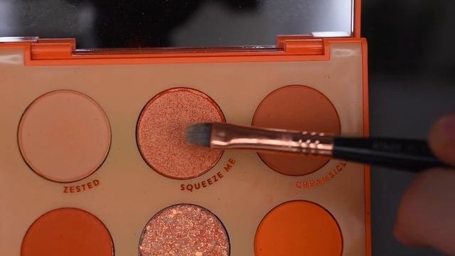 ColourPop Orange You Glad Eyeshadow Palette | Orange Eye Makeup Tutorial