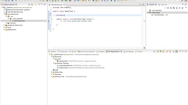 GIT and BitBucket Basics - Clone, Commit, Push, Revert commits смотреть онлайн