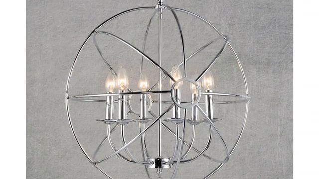 Люстра Loft It Castle chrome LOFT1193-6 обзор: светильник Loft It Castle chrome LOFT1193-6 240 Вт