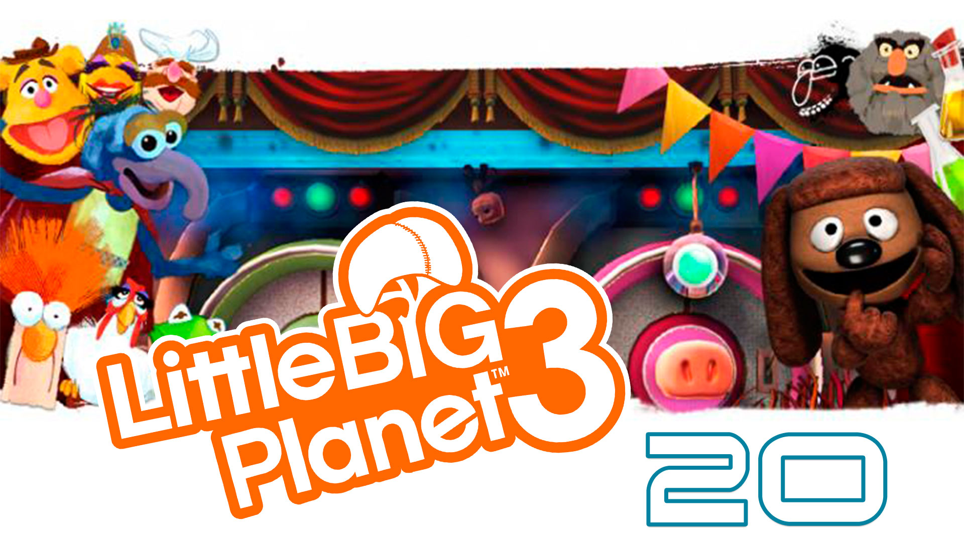 LittleBigPlanet 3 - Сезон 2 - Кооператив - Маппеты ч. 1 - Прохождение игры [#20] | PS4 (2016 г.)