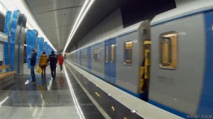 Открытие участка метро "Парк Победы" - "Минская" -"Ломоносовский проспект" - "Раменки" // 2017