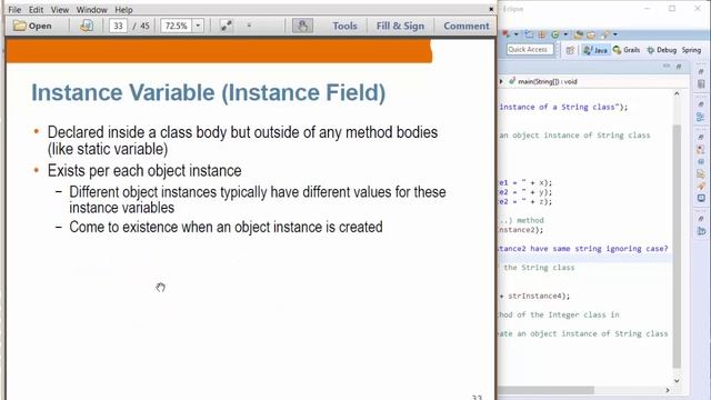 Working with built-in Java classes Part 1