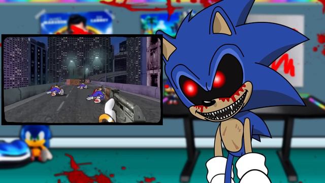 SONIC LOVES TAILS?! Sonic.EXE Reacts Ultimate “Sonic The Hedgehog” Recap Cartoon! смотреть онлайн