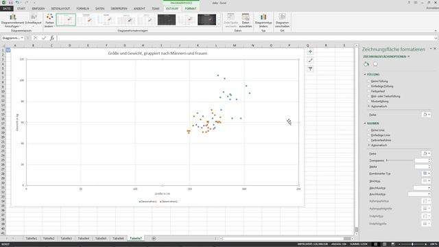 Punktdiagramm bzw. Streudiagramm erstellen - 2 Kategorien geteilt - Daten visualisieren Excel (3) смотреть онлайн